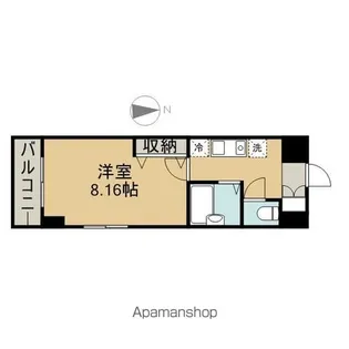 リトル・アージュ【505号室】の間取り