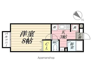 リヴァージュ57【2階】の間取り