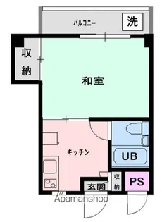 秋元コーポ【202号室】の間取り