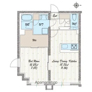 quador noie 池下【2階】の間取り