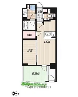 RIDGE新宿西落合【4階】の間取り