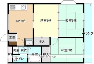 パストラルタケイ【201号室】の間取り