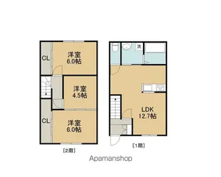 メゾンタイム【1階】の間取り