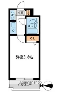ハーモニー上北沢【3階】の間取り