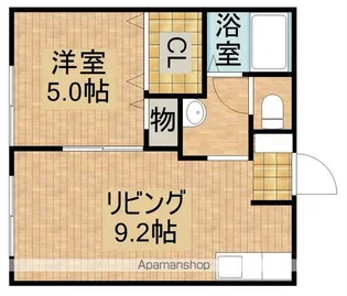 ピアハイツヒロセA棟【3階】の間取り