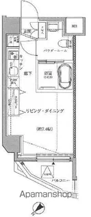 パティーナエーレ東中野【4階】の間取り