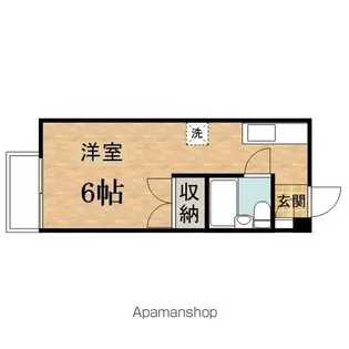 Y’SヴィラB【203号室】の間取り