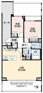本郷パークハウスザ・プレミアフォート(ホンゴウパークハウスザ【13階】の間取り
