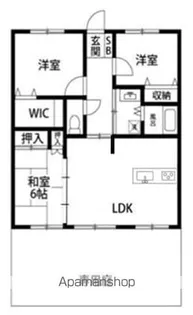 シティライフ野間レイクビュー【1階】の間取り