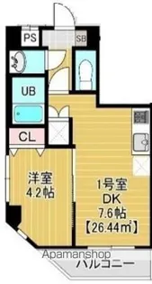 カイテキースⅤ【1階】の間取り