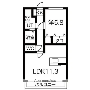 サン・friends M舟津【2階】の間取り