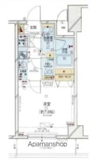パレステュディオ新御徒町【3階】の間取り