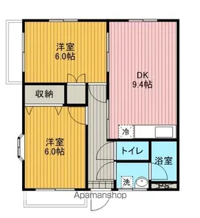 マッローネ・ビル【202号室】の間取り