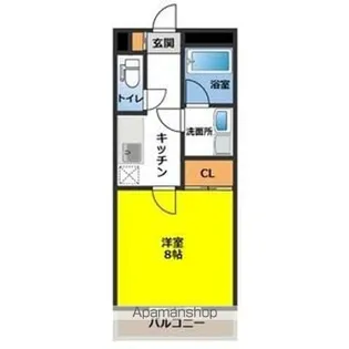 グリーンステージみたけ【1階】の間取り