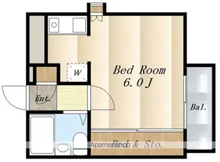 パティオ武蔵野【1階】の間取り