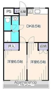 第3金子マンション【3階】の間取り