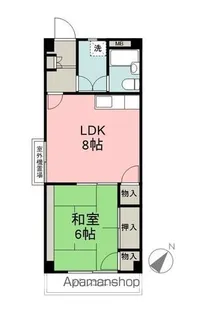 あおやぎビル【2階】の間取り