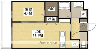 ザ・プレミア旭町【5階】の間取り