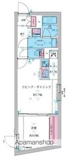 GENOVIA池袋【4階】の間取り