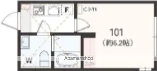 アザーレ・ナッジ淵野辺B【1階】の間取り