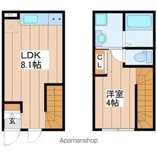 HAU’OLI【1階】の間取り