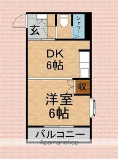レジデンス三上【2階】の間取り