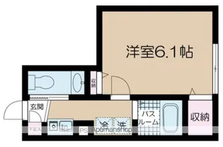 フェリーチェ阿佐ヶ谷Ⅶ【3階】の間取り