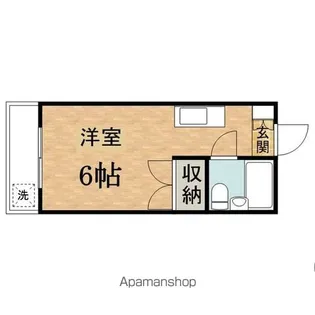 ビーカーサ多摩永山Ⅱリボーン【402号室】の間取り
