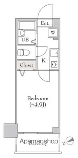 BLUROCK新宿河田町【2階】の間取り