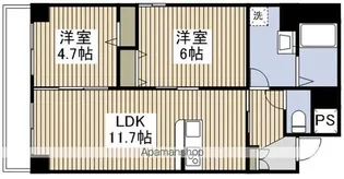 セゾン・ド・ロワール【4階】の間取り