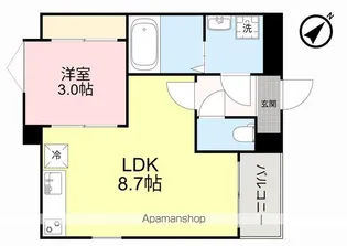 REGALEST CASA北仙台【1階】の間取り