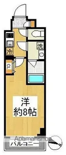 SHOKEN RESIDENCE南千住【1階】の間取り