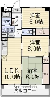 6清邦ビル【1階】の間取り