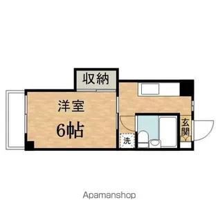 メゾングリーンライフ【302号室】の間取り