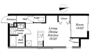 仮)草津市東矢倉PJ【102号室】の間取り