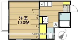 コンフォート北戸田【2階】の間取り