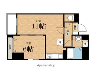 東京都日野市豊田4丁目【マンション】の間取り