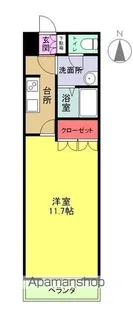 グランディール【1階】の間取り