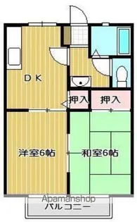 ニューコーポラス香川 B棟【2階】の間取り