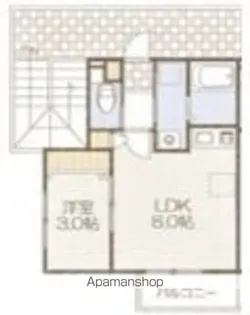ラ・コンシェリー東千葉【2階】の間取り