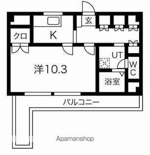 メゾン北初富【2階】の間取り