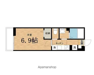 東京都日野市旭が丘1丁目【マンション】の間取り