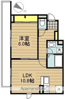 PREXION BACE【204号室】の間取り