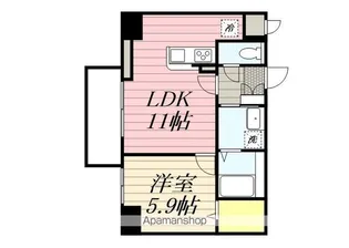 GOTOビルディング【7階】の間取り