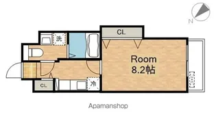 滋賀県彦根市尾末町【マンション】の間取り