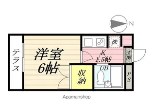 アーバンハーモニー本屋敷2番館【111号室】の間取り