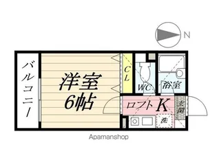 プラナス下末吉【2階】の間取り