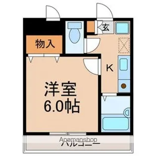 エスポワール シンエイ【2階】の間取り