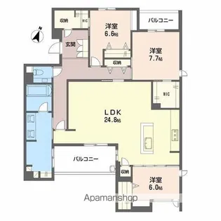 ミュリエル箕面【2階】の間取り