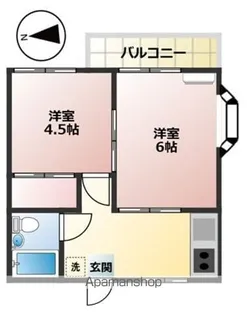 ピアー・クインツ【1階】の間取り